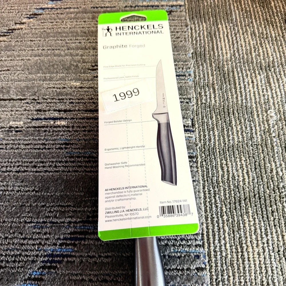 Henckels International Graphite Forged 5.5 Inch Boning Knife Stainless Steel New